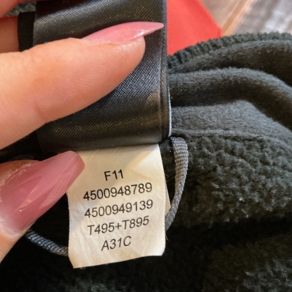 The North Face WindWall Fleece Jacket Men’s XL | Black Full Zip Outdoor Layer - Picture 12 of 13